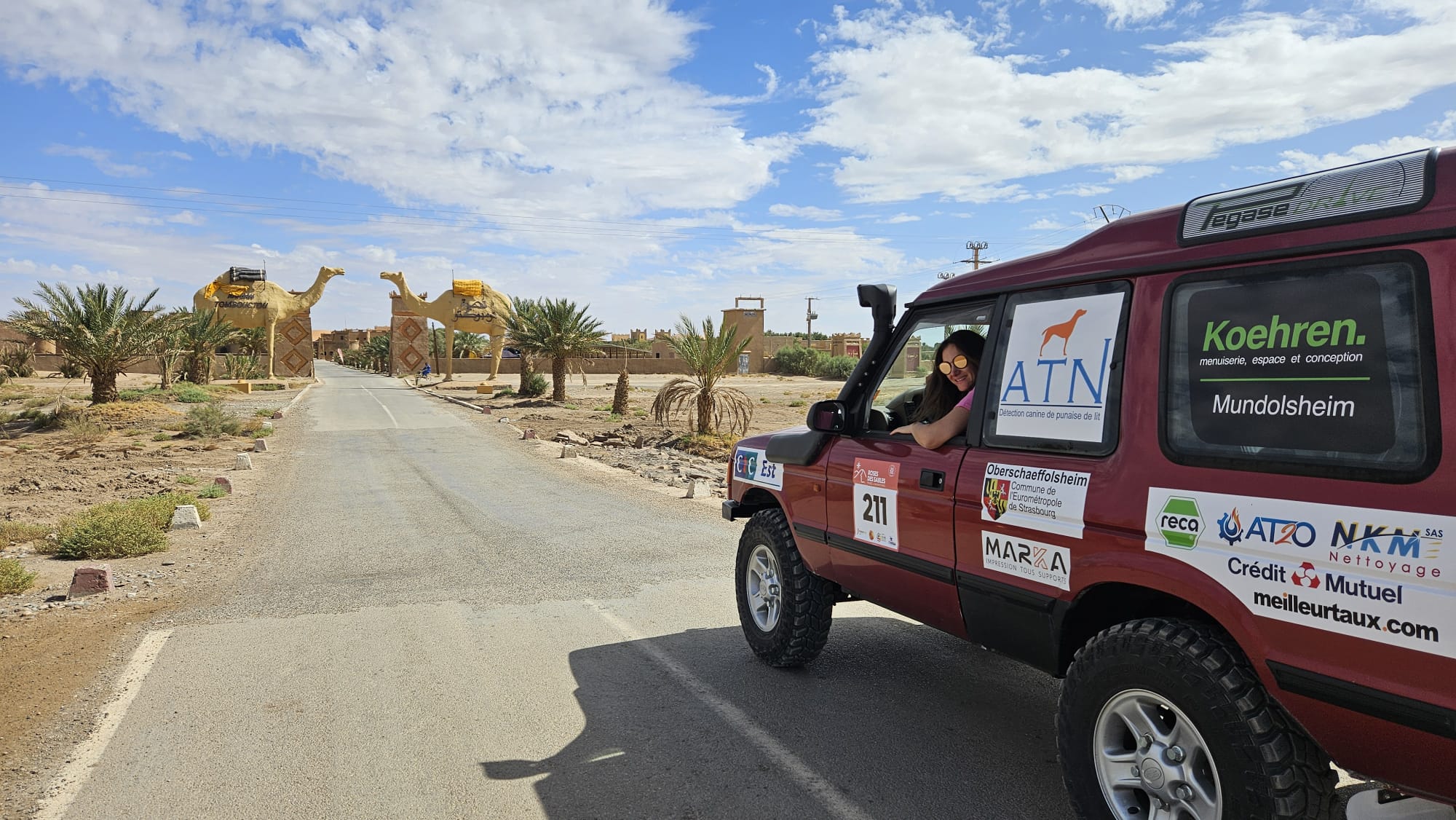 ATN Détection soutient les Roses d’Aureka au Rallye La Rose des Sables Haguenau